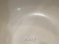 Le Creuset #32 Enamel Cast Iron Casserole Pan Dutch Oven Emerald Green withLid