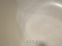 Le Creuset #32 Enamel Cast Iron Casserole Pan Dutch Oven Emerald Green withLid