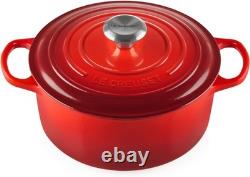 Le Creuset 4.5 Qt Dutch Oven Round Enameled Cast Iron Signature Brand New