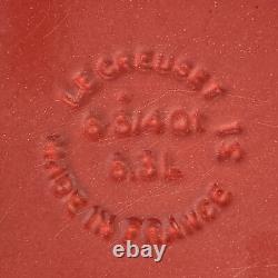 Le Creuset Cast Iron 31 Oval Dutch Oven with Lid Cerise Red 6-3/4 Qt