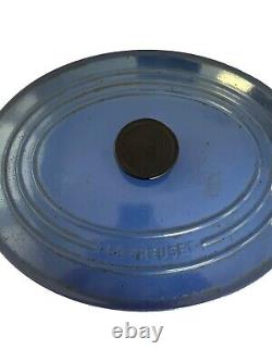 Le Creuset Cast Iron 8 QT Oval Dutch Oven Casserole 33 READ