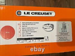 Le Creuset Cast Iron Round Dutch Oven Sauteuse 9.5inch, 3.5qt, Made In France
