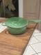 Le Creuset Classic Green Dutch Oven No. 22 2 Piece Skillet Lid (vintage)