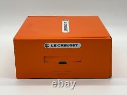 Le Creuset Cocotte 24cm 9.5in 4.5qt Fig Purple Silver knob Cast Iron Dutch oven