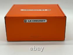 Le Creuset Cocotte 24cm 9.5in 4.5qt Fig Purple Silver knob Cast Iron Dutch oven