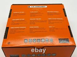 Le Creuset Cocotte 24cm 9.5in 4.5qt Fig Purple Silver knob Cast Iron Dutch oven