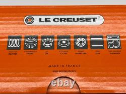 Le Creuset Cocotte 24cm 9.5in 4.5qt Fig Purple Silver knob Cast Iron Dutch oven