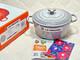 Le Creuset Cocotte Ronde 20cm 2-3/4 Qt Mist Gray Cast Iron Dutch Oven Unused
