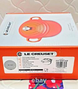 Le Creuset Cocotte Ronde 20cm 2-3/4 Qt Mist Gray Cast Iron Dutch oven UNUSED