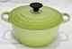 Le Creuset Cocotte Rondo 18cm 2qt Kiwi Green Enamel Cast Iron Dutch Oven Withlid