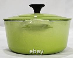 Le Creuset Cocotte Rondo 18cm 2Qt Kiwi Green Enamel Cast Iron Dutch Oven withLid