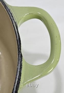 Le Creuset Cocotte Rondo 18cm 2Qt Kiwi Green Enamel Cast Iron Dutch Oven withLid