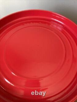 Le Creuset Doufeu 10.5 #26 France Enameled Cast Iron Dutch Oven Red 5 QT