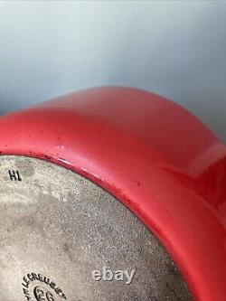 Le Creuset Doufeu 10.5 #26 France Enameled Cast Iron Dutch Oven Red 5 QT