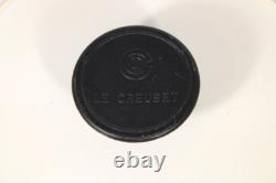 Le Creuset Dutch Oven #30 9 Qt / 8.4 Liters Cream Color Vintage France