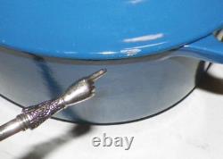 Le Creuset Dutch Oven 31 Blue 6 3/4 Qt Never Used No Box