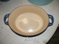 Le Creuset Dutch Oven 31 Blue 6 3/4 Qt Never Used No Box