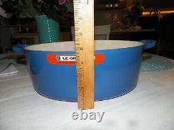 Le Creuset Dutch Oven 31 Blue 6 3/4 Qt Never Used No Box