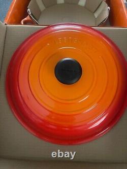 Le Creuset Dutch Oven Orange