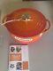 Le Creuset Enamel Cast Iron Round Dutch Oven 2 Qt In Flame France