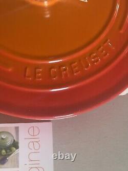 Le Creuset Enamel Cast Iron Round Dutch Oven 2 Qt In Flame France