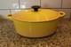 Le Creuset Enameled Cast Iron 2-3/4 Qt Oval Dutch Oven Pot & Lid Nectar Dijon 23
