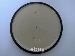 Le Creuset Enameled Cast Iron #30 Round Wide Dutch Oven 6 Qt Glossy Green