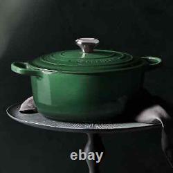 Le Creuset Enameled Cast Iron Signature Dutch Oven 7.25qt #28 Artichaut NIB