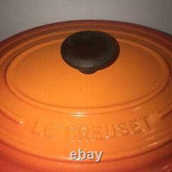 Le Creuset Enameled Cast Iron Signature Oval Dutch Oven, 3.5 qt. Flame Msrp $400