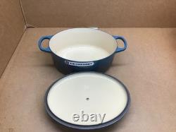 Le Creuset Enameled Cast Iron Signature Oval Dutch Oven, 5 qt, Deep Teal