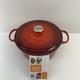 Le Creuset Enameled Cast Iron Signature Round Dutch Oven, 7.25 Qt, Cherry