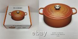 Le Creuset Enameled Cast Iron Signature Round Dutch Oven, 7.25 qt, Cherry