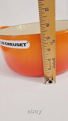 Le Creuset Enameled Cast Iron Signature Round Dutch Oven 7.25 qt Flame