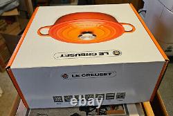 Le Creuset Enameled Cast Iron Signature round Dutch Oven, 5.5 Qt, Cerise