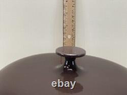 Le Creuset Enzo Mari #26 La Mama 5½QT Brown Enameled Cast Iron Dutch Oven