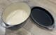 Le Creuset Gray Cast Iron 28 Oval Dutch Oven With Grill Pan Lid
