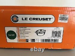 Le Creuset Green 5 Quart Dutch Oven Enamel Cast Iron Dutch Oven #29 GENTLY USED