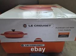 Le Creuset LS2501-262SS Dutch Oven Orange