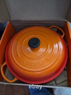 Le Creuset LS2501-262SS Dutch Oven Orange