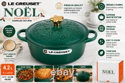 Le Creuset Noël Collection Signature Round Dutch Oven 4.5 qt Artichaut
