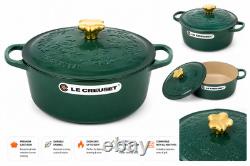 Le Creuset Noël Collection Signature Round Dutch Oven 4.5 qt Artichaut