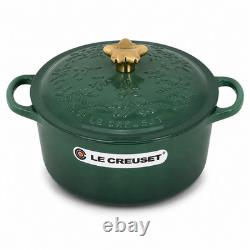 Le Creuset Noël Collection Signature Round Dutch Oven 4.5 qt Artichaut