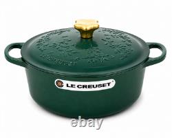 Le Creuset Noël Collection Signature Round Dutch Oven 4.5 qt Artichaut