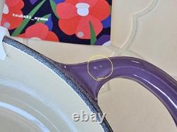 Le Creuset Oval Dutch Oven 25cm 3.5qt Cassis Purple Cast Iron Unused NoBox Scuff
