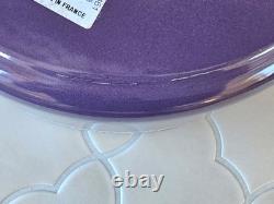 Le Creuset Oval Dutch Oven 25cm 3.5qt Cassis Purple Cast Iron Unused NoBox Scuff