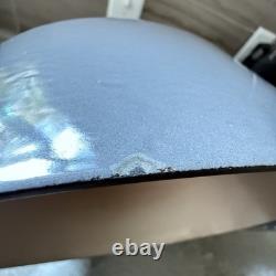 Le Creuset Oval Dutch Oven Size G 6.75 Qt Grey France Cast Iron Lid