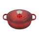 Le Creuset Signature Cast Iron 3-1/2 Quart Round Dutch Oven Cerise