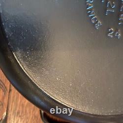 Le Creuset Signature Cast Iron Dutch Oven Matte Black LICORICE 4.5 Qt Round # 24