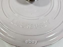Le Creuset Signature Cocotte 20cm 7-3/4 2-3/4 qt Shallot Cast Iron Dutch oven