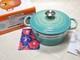 Le Creuset Signature Cocotte Cool Mint 18cm 2qt Cast Iron Dutch Oven Silver Knob